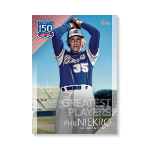 Phil Niekro 2019 Topps Baseball Series 2 Greatest Players Poster # to 99- artbble-pos-19tbb2-5138-s