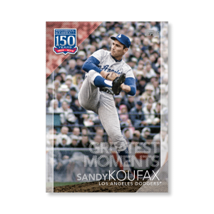 Sandy Koufax 2019 Topps Baseball Series 2 Greatest Moments Poster # to 99- artbble-pos-19tbb2-5188-s