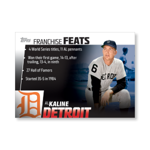 Al Kaline 2019 Topps Baseball Series 2 Franchise Feats Poster # to 99- artbble-pos-19tbb2-5611-s