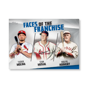 Molina/Musial/Hornsby 2019 Topps Baseball Series 2 Faces of the Franchise Poster # to 99- artbble-pos-19tbb2-5677-s