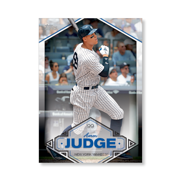 Aaron Judge 2019 Topps Baseball Series 2 Aaron Judge Highlights Poster # to 99- artbble-pos-19tbb2-5729-s