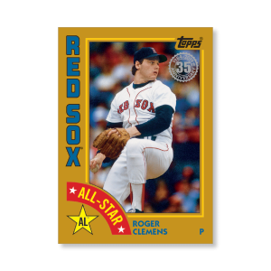 Roger Clemens 2019 Topps Baseball Series 2 1984 Topps Baseball All Stars Poster Gold Ed. # to 1- artbble-pos-19tbb2-5854-gold-s