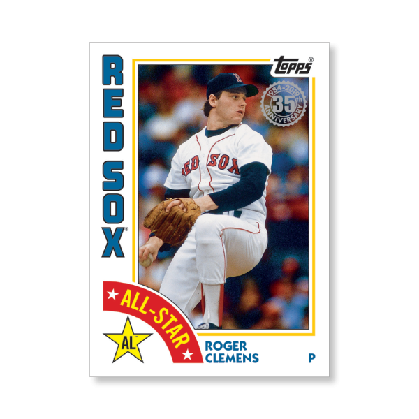 Roger Clemens 2019 Topps Baseball Series 2 1984 Topps Baseball All Stars Poster # to 99- artbble-pos-19tbb2-5854-s