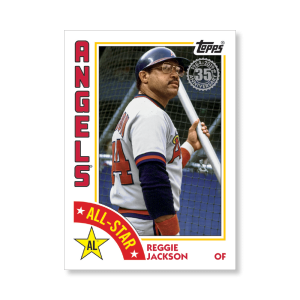Reggie Jackson 2019 Topps Baseball Series 2 1984 Topps Baseball All Stars Poster # to 99- artbble-pos-19tbb2-5856-s