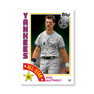 Don Mattingly 2019 Topps Baseball Series 2 1984 Topps Baseball All Stars Poster # to 99- artbble-pos-19tbb2-5866-s