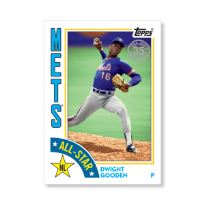 Dwight Gooden 2019 Topps Baseball Series 2 1984 Topps Baseball All Stars Poster # to 99- artbble-pos-19tbb2-5880-s