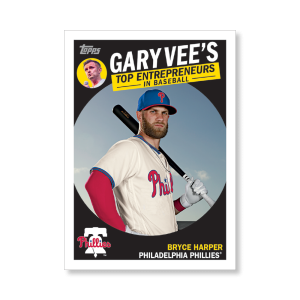 Harper/Vaynerchuk 2019 Topps Baseball Series 2 Gary Vee Top Entrepreneurs Poster # to 99- artbble-pos-19tbb2-5901-s