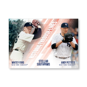 Ford/Pettitte 2019 Topps Baseball Series 2 Historic Through Lines Poster # to 99- artbble-pos-19tbb2-7119-s