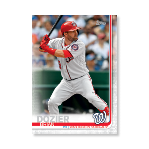 Brian Dozier 2019 Topps Baseball Update Series Traded Players Poster # to 99- artbble-pos-19tbus-1048-s