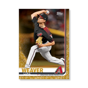 Luke Weaver 2019 Topps Baseball Update Series Traded Players Poster Gold Ed. # to 1- artbble-pos-19tbus-1064-gold-s