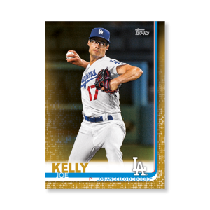 Joe Kelly 2019 Topps Baseball Update Series Traded Players Poster Gold Ed. # to 1- artbble-pos-19tbus-1065-gold-s