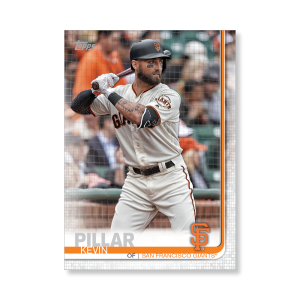 Kevin Pillar 2019 Topps Baseball Update Series Traded Players Poster # to 99- artbble-pos-19tbus-1117-s
