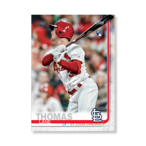 Lane Thomas 2019 Topps Baseball Update Series Rookies Poster # to 99- artbble-pos-19tbus-1232-s