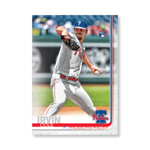 Cole Irvin 2019 Topps Baseball Update Series Rookies Poster # to 99- artbble-pos-19tbus-1259-s