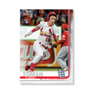 Tommy Edman 2019 Topps Baseball Update Series Rookies Poster # to 99- artbble-pos-19tbus-1285-s