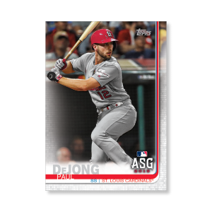 Paul DeJong 2019 Topps Baseball Update Series MLB All Stars Poster # to 99- artbble-pos-19tbus-1653-s
