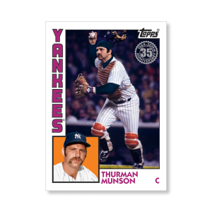 Thurman Munson 2019 Topps Baseball Update Series 2032 Topps Baseball Poster # to 99- artbble-pos-19tbus-5150-s