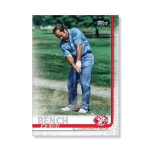 Johnny Bench 2019 Topps Baseball Update Series Short Printed Base Card Photo Variation Poster # to 99- artbble-pos-19tbus-5238-s