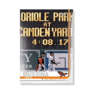 Mike Mussina 2019 Topps Baseball Update Series Short Printed Base Card Photo Variation Poster # to 99- artbble-pos-19tbus-5246-s