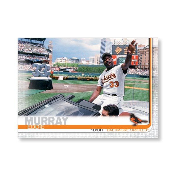 Eddie Murray 2019 Topps Baseball Update Series Short Printed Base Card Photo Variation Poster # to 99- artbble-pos-19tbus-5248-s