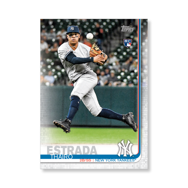 Thairo Estrada 2019 Topps Baseball Update Series Super Short Printed Rookie Variation Poster # to 99- artbble-pos-19tbus-5291-s