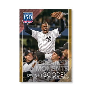Dwight Gooden 2019 Topps Baseball Update Series 150 Years of Baseball Poster Gold Ed. # to 1- artbble-pos-19tbus-5369-gold-s