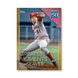 Tom Seaver 2019 Topps Baseball Update Series 150 Years of Baseball Poster Gold Ed. # to 1- artbble-pos-19tbus-5377-gold-s