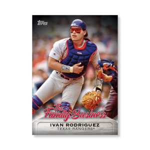 Ivan Rodriguez 2019 Topps Baseball Update Series The Family Business Poster # to 99- artbble-pos-19tbus-5505-s