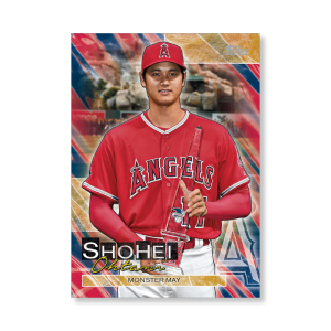 Shohei Ohtani 2019 Topps Baseball Update Series Player Highlights 10 Poster Gold Ed. # to 1- artbble-pos-19tbus-5660-gold-s