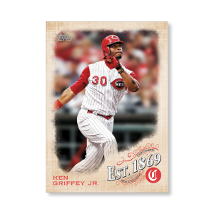 Ken Griffey Jr. 2019 Topps Baseball Update Series EST 1869 Poster # to 99- artbble-pos-19tbus-5713-s
