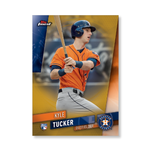 Kyle Tucker 2019 Topps Finest Baseball Base Poster Gold Ed. # to 1- artbble-pos-19tfbb-1007-gold-s