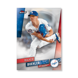 Walker Buehler 2019 Topps Finest Baseball Base Poster # to 99- artbble-pos-19tfbb-1051-s