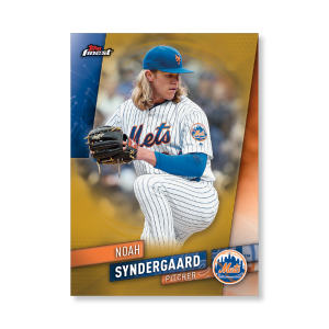 Noah Syndergaard 2019 Topps Finest Baseball Base Poster Gold Ed. # to 1- artbble-pos-19tfbb-1063-gold-s