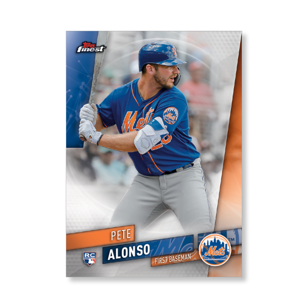 Pete Alonso 2019 Topps Finest Baseball Base Poster # to 99- artbble-pos-19tfbb-1102-s