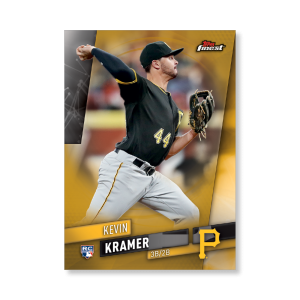 Kevin Kramer 2019 Topps Finest Baseball Extended Set Base Cards Poster Gold Ed. # to 1- artbble-pos-19tfbb-2005-gold-s