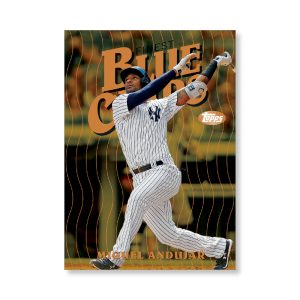 Miguel Andujar 2019 Topps Finest Baseball Finest Blue Chips Poster Gold Ed. # to 1- artbble-pos-19tfbb-2105-gold-s