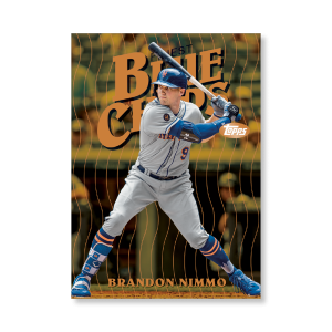 Brandon Nimmo 2019 Topps Finest Baseball Finest Blue Chips Poster Gold Ed. # to 1- artbble-pos-19tfbb-2120-gold-s