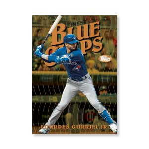 Lourdes Gurriel Jr. 2019 Topps Finest Baseball Finest Blue Chips Poster Gold Ed. # to 1- artbble-pos-19tfbb-2129-gold-s