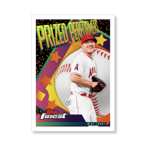 Mike Trout 2019 Topps Finest Baseball Prized Performers Poster # to 99- artbble-pos-19tfbb-2201-s