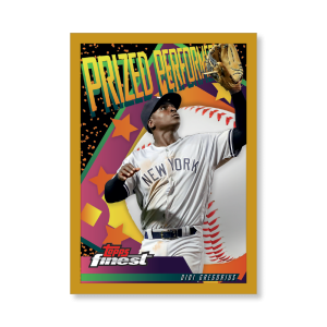 Didi Gregorius 2019 Topps Finest Baseball Prized Performers Poster Gold Ed. # to 1- artbble-pos-19tfbb-2215-gold-s