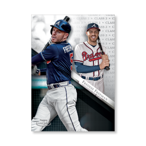 Freddie Freeman 2019 Topps Gold Label Baseball Poster # to 99- artbble-pos-19tglb-1405-s