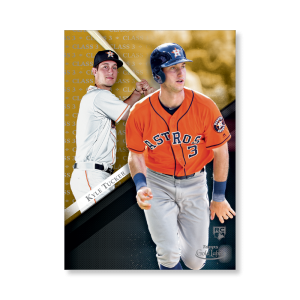 Kyle Tucker 2019 Topps Gold Label Baseball Poster Gold Ed. # to 1- artbble-pos-19tglb-1430-gold-s