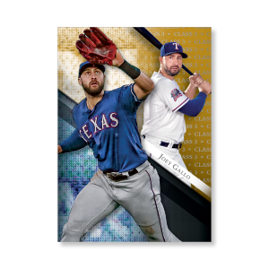 Joey Gallo 2019 Topps Gold Label Baseball Poster Gold Ed. # to 1- artbble-pos-19tglb-1461-gold-s