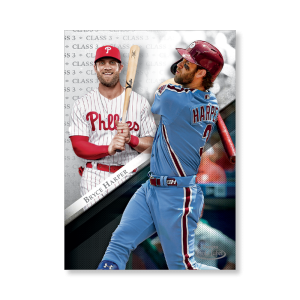 Bryce Harper 2019 Topps Gold Label Baseball Poster # to 99- artbble-pos-19tglb-1462-s