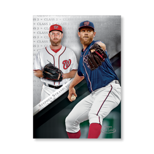 Stephen Strasburg 2019 Topps Gold Label Baseball Poster # to 99- artbble-pos-19tglb-1465-s