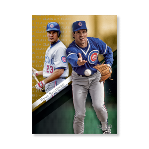 Ryne Sandberg 2019 Topps Gold Label Baseball Poster Gold Ed. # to 1- artbble-pos-19tglb-1480-gold-s
