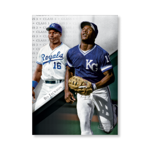 Bo Jackson 2019 Topps Gold Label Baseball Poster # to 99- artbble-pos-19tglb-1485-s