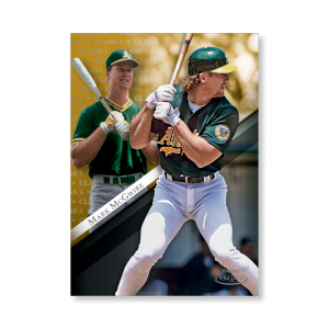 Mark McGwire 2019 Topps Gold Label Baseball Poster Gold Ed. # to 1- artbble-pos-19tglb-1493-gold-s