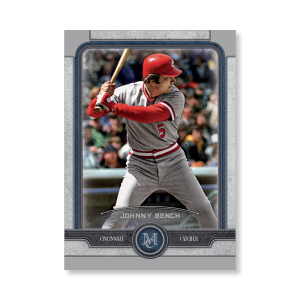 Johnny Bench Topps Museum Baseball Base Cards Poster # to 99- artbble-pos-19tmbb-1082-s