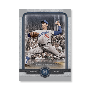 Sandy Koufax Topps Museum Baseball Base Cards Poster # to 99- artbble-pos-19tmbb-1086-s